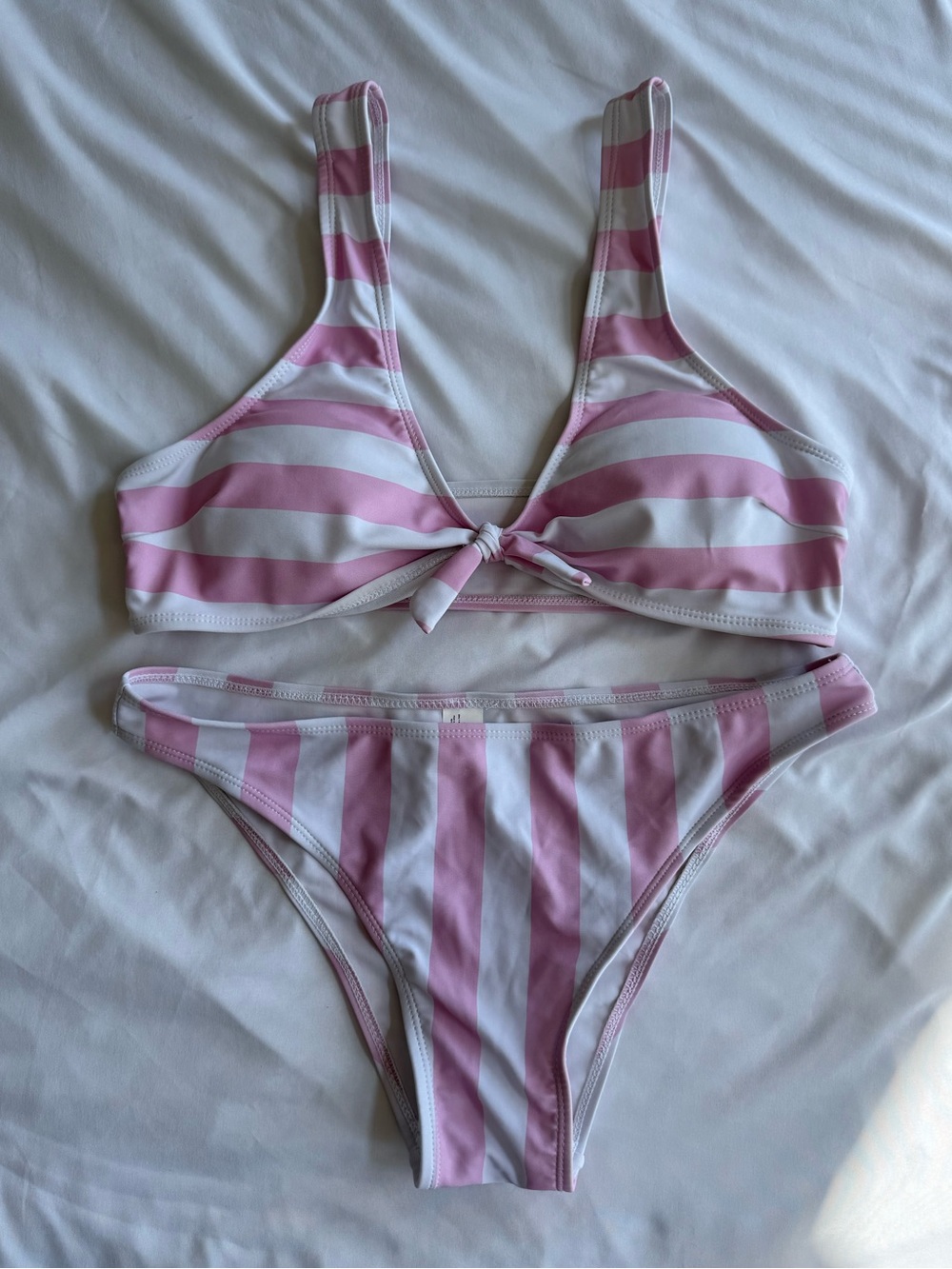 SHEIN Striped Bikini Set NWOT
